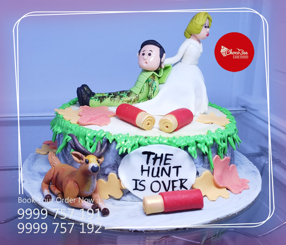 M586) Jungle Theme Birthday Cake (1 Kg). – Tricity 24