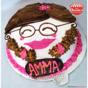 Girl Face cake
